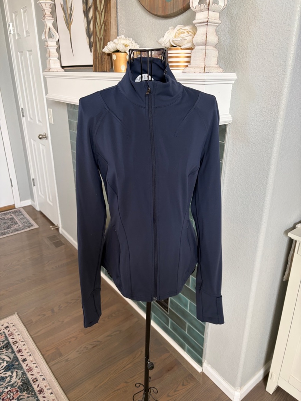 lululemon athletica Navy Full-Zip Performance Jacket